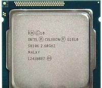 Процессор Intel Celeron G1610 Ivy Bridge LGA1155, 2 x 2600 МГц, OEM