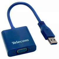 Переходник Telecom USB - VGA (TA710) 0.2 м