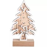 Фигурка NEON-NIGHT Елочка деревянная, 19 см, древесный