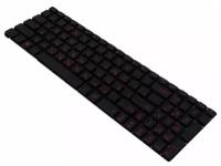 Клавиатура для Asus ROG GL552JX / ROG GL552VL / ROG GL552VW и др. (горизонтальный Enter), черный