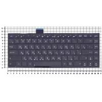 Клавиатура для ноутбука Asus F402, F402C, F402CA, X402, X402C, X402CA, VivoBook S400, S400C, S400Ca черная