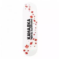 Дека Mental Skateboards Kanadka White, размер доски 8,125