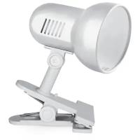 Настольный светильник Camelion Light Solution H-035 C01, E27, 60 Вт, цвет арматуры: белый, цвет плафона/абажура: белый