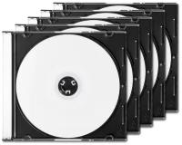 Диск DVD+R 8.5Gb DL 8x CMC Printable, slim box (черный), 5 шт