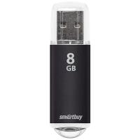 Флеш-накопитель USB 2.0 Smartbuy 8GB V-Cut Black (SB8GBVC-K)