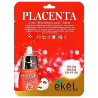 Ekel Placenta Ultra Hydrating Essense Mask Тканевая маска с экстрактом плаценты