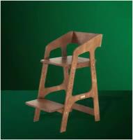 Растущий стул для детей FORLIKE, венге с подлокотниками