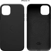 Силиконовый чехол COMMO Shield Case для iPhone 11 с поддержкой беспроводной зарядки, Black
