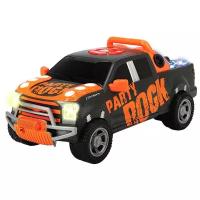 Внедорожник Dickie Toys Ford F-150 Party Rock (3765003), 29 см, черный/оранжевый
