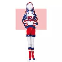 Набор для шитья «Одежда для кукол Sporty Stars''n Stripes №4», DressYourDoll