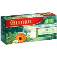Чай зеленый Milford Detox в пакетиках, 1 уп