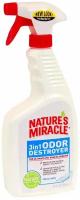 Nature's Miracle Нейтрализатор запахов 3в1 от животных, с ароматом свежего белья, 709 мл (спрей)