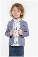 Пиджак для мальчика шалуны 203081 синий 30, 110