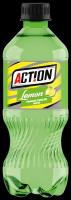 Газированный напиток "ACTION" Lemon 0,5 литра 12 штук