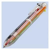 Ручка шариковая, 6 цветная, 0,7 мм