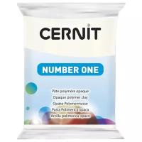 Полимерная глина Cernit Number one белая непрозрачная (027), 56 г