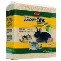 Наполнитель древесный Padovan Wood Chips Green Apple 1 кг/14 л 1 кг 14 л