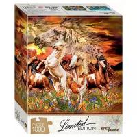 Пазл Step puzzle Limited Edition Найди 16 лошадей (79802), элементов: 1000 шт