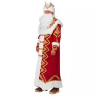 Взрослый костюм 'Дед Мороз Великолепный', размер 54-56.