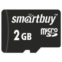 micro SD карта памяти Smartbuy 2 GB (без адаптеров)