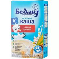 Каша Беллакт молочная 5 злаков (с 7 месяцев) 250 г