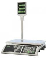 Весы торговые M-ER 326 ACP-32.5 "Slim" LCD Белые