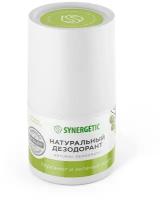 Synergetic Натуральный дезодорант Бергамот - зеленый лайм, 50 мл, 50 г