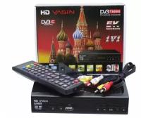 Цифровая DVB-T2 приставка YASIN T8000 ТВ цифровая приставка 1080P