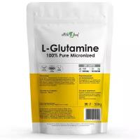 Аминокислоты Глютамин в порошке Atletic Food 100% Pure Glutamine Micronized - 500 грамм, натуральный