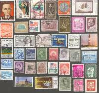 Набор почтовых марок стран мира №3, 40 шт, гашёные
