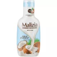 Malizia Пена для ванн Coconut milk, 1 л