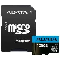 Карта памяти ADATA Premier microSDXC UHS-I U1 V10 A1 Class10 + SD adapter