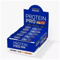 Батончик Effort protein PRO ассорти: ваниль-печенье, шоколад-печенье, шоколадный чизкейк, клубника, 20 шт по 50 гр
