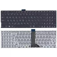 Клавиатура для ноутбука Asus VivoBook TP550LA, черная без рамки, плоский Enter