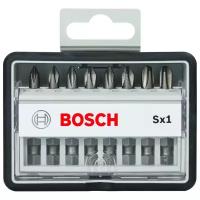 Набор Robust Line из 8 бит Bosch PH1(2x), PH2(4x), PH3(2x) Extra Hart (2607002556)