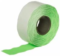 Этикет-лента волна зеленая 26х16 мм 10 рулонов по 1000 этикеток