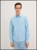 Рубашка Tom Tailor, размер XXXL, голубой