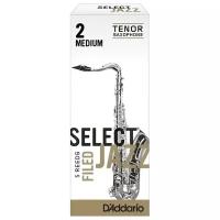 Трость (5 шт. в наборе) D'Addario Select Jazz Unfiled RRS05TSX2M