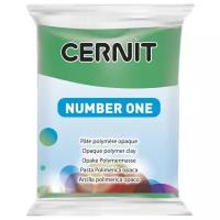 Полимерная глина Cernit Number one зеленая (600), 56 г