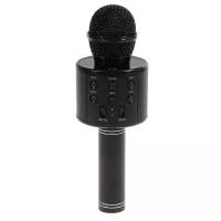 Микрофон для караоке LuazON LZZ-56, 1800 мАч, чёрный