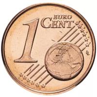 Монета Банк Эстонии 1 цент 2011 года