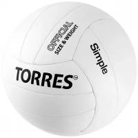 Мяч волейбольный TORRES Simple арт.V32105, р.5