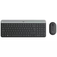 Клавиатура и мышь Logitech MK470 Slim Wireless Desktop