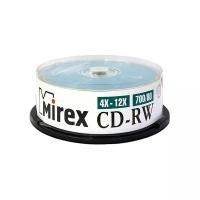 Диск CD-RW Mirex 4X-12X 1 шт. бумажный конверт