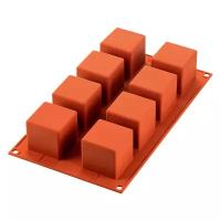 Форма для приготовления пирожных cube 5 х 5 см силиконовая 26.104.00.0065