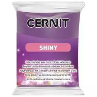 Полимерная глина Cernit Shiny блестящая, фиолетовая (900), 56 г