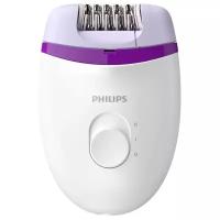 Эпилятор Philips BRE224, BRE225 Satinelle Essential, белый/фиолетовый