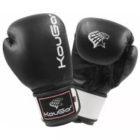 Перчатки боксёрские KOUGAR KO400-8, 8oz, чёрный