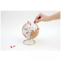 Глобус cork globe, белый, ?14 см