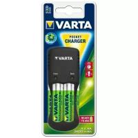 Зарядное устройство Varta ЗУ Pocket Charger 57642 AA-AAA (4xAA 2600mah)